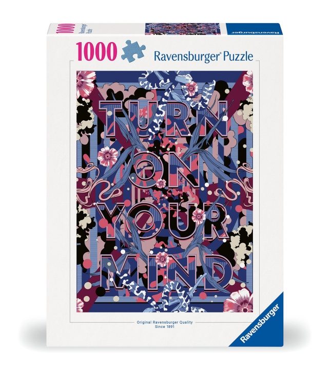 Ravensburger Puzzel Turn On Your Mind 1000p (12000783) in de groep SPEELGOED, KINDER- & BABYPRODUCTEN / Speelgoed / Puzzels bij TP E-commerce Nordic AB (C86528)