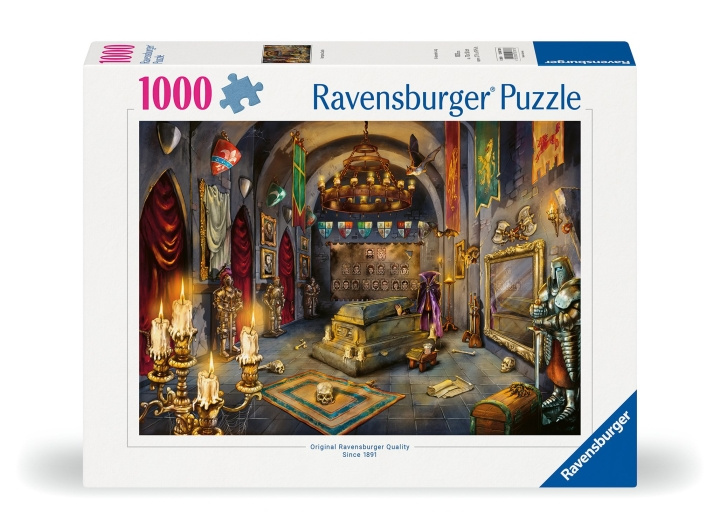 Ravensburger Puzzel Het kasteel van de vampier 1000p (12000787) in de groep SPORT, VRIJE TIJD & HOBBY / Hobby / Puzzel bij TP E-commerce Nordic AB (C86530)