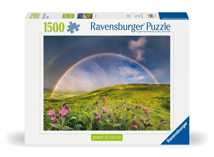 Ravensburger Puzzel Regenbooglandschap 1500p (12000800) in de groep SPEELGOED, KINDER- & BABYPRODUCTEN / Speelgoed / Puzzels bij TP E-commerce Nordic AB (C86536)