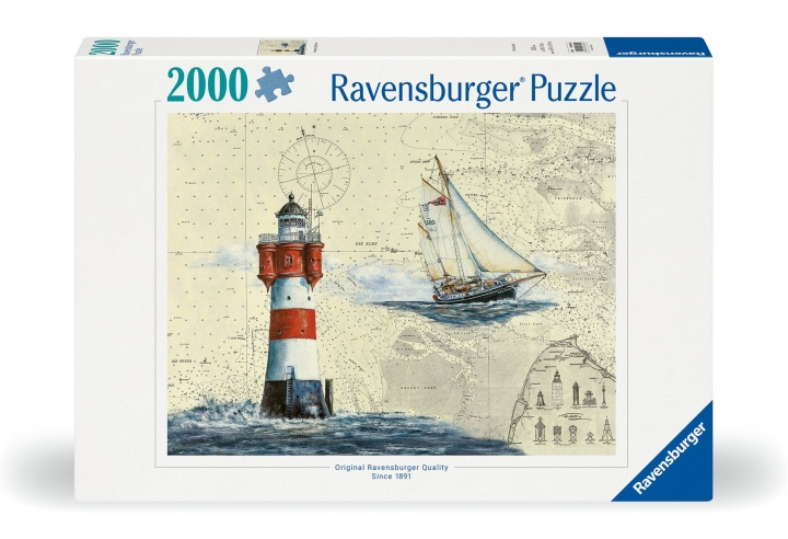 Ravensburger Puzzel Romantische Vuurtoren 2000p (12000804) in de groep SPEELGOED, KINDER- & BABYPRODUCTEN / Speelgoed / Puzzels bij TP E-commerce Nordic AB (C86538)