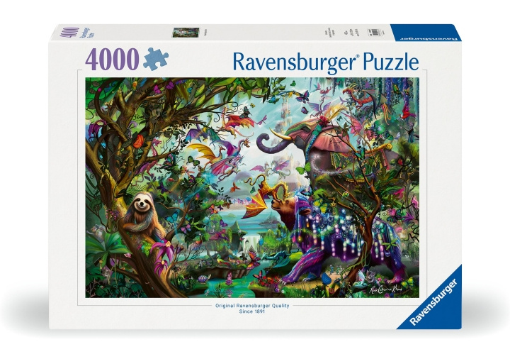 Ravensburger Puzzel Tropical Dragons 4000p (12000812) in de groep SPEELGOED, KINDER- & BABYPRODUCTEN / Speelgoed / Puzzels bij TP E-commerce Nordic AB (C86541)