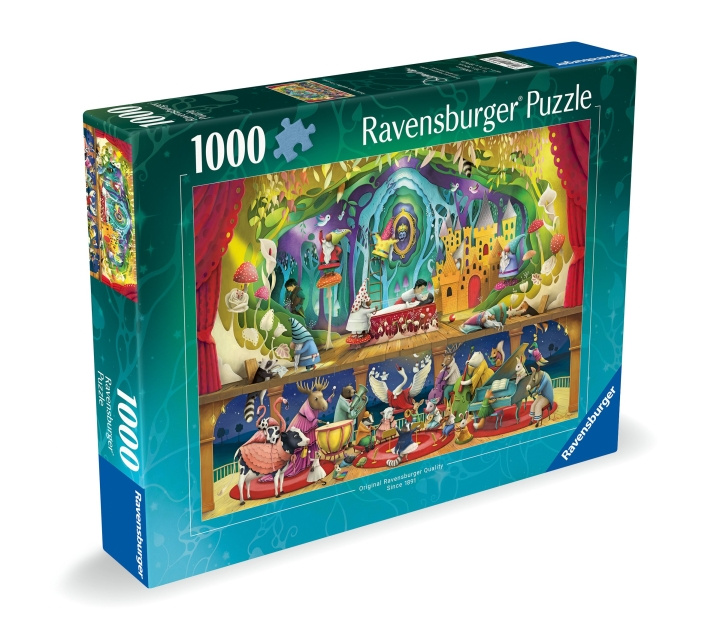 Ravensburger Puzzel Sneeuwwitje en 7 Kabouters 1000p (12000827) in de groep SPORT, VRIJE TIJD & HOBBY / Hobby / Puzzel bij TP E-commerce Nordic AB (C86542)