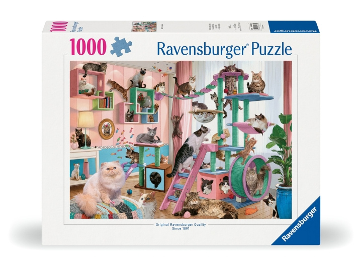 Ravensburger Puzzel Cat Tree Heaven 1000p (12000875) in de groep SPEELGOED, KINDER- & BABYPRODUCTEN / Speelgoed / Puzzels bij TP E-commerce Nordic AB (C86549)