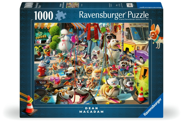 Ravensburger Puzzel De Hondenuitlater 1000p (12000876) in de groep SPORT, VRIJE TIJD & HOBBY / Hobby / Puzzel bij TP E-commerce Nordic AB (C86550)