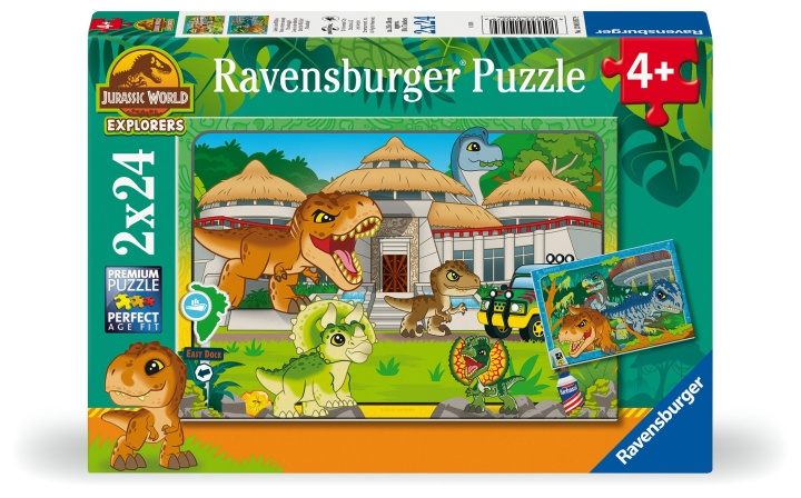 Ravensburger Puzzel Jurassic World Explorers 3x49p (12001057) in de groep SPEELGOED, KINDER- & BABYPRODUCTEN / Speelgoed / Puzzels bij TP E-commerce Nordic AB (C86559)