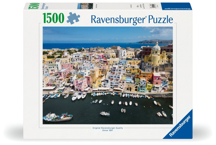 Ravensburger Puzzel De Kleuren Van Procida 1500p (12001210) in de groep SPEELGOED, KINDER- & BABYPRODUCTEN / Speelgoed / Puzzels bij TP E-commerce Nordic AB (C86562)