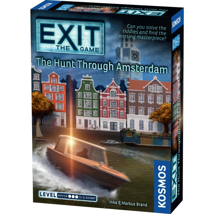 Exit: Escape Room 20: The Hunt Through Amsterdam (EN) (KOS01887) in de groep SPEELGOED, KINDER- & BABYPRODUCTEN / Speelgoed / Bordspellen / Familiespellen bij TP E-commerce Nordic AB (C86574)