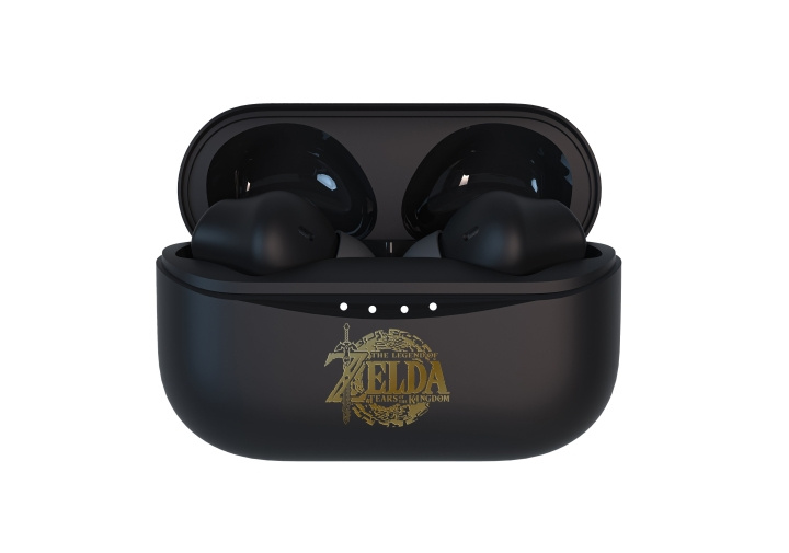 OTL TWS de legende van Zelda: Tranen van het koninkrijk (zwart) in de groep HOME ELECTRONICS / Audio & Beeld / Koptelefoon & Accessoires / Koptelefoon bij TP E-commerce Nordic AB (C86587)