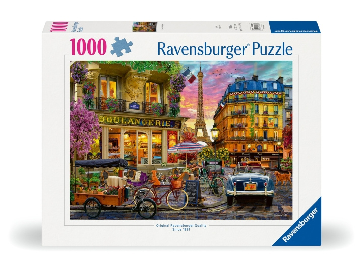 Ravensburger Puzzel Paris At Dawn 1000p (12000885) in de groep SPEELGOED, KINDER- & BABYPRODUCTEN / Speelgoed / Puzzels bij TP E-commerce Nordic AB (C86589)