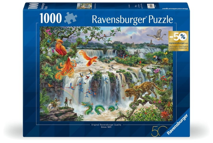 Ravensburger Puzzel Waterval Iguazu 1000p (12001090) in de groep SPEELGOED, KINDER- & BABYPRODUCTEN / Speelgoed / Puzzels bij TP E-commerce Nordic AB (C86590)