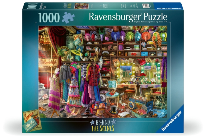 Ravensburger Puzzel Achter de Schermen 1000p (12000295) in de groep SPEELGOED, KINDER- & BABYPRODUCTEN / Speelgoed / Puzzels bij TP E-commerce Nordic AB (C86600)