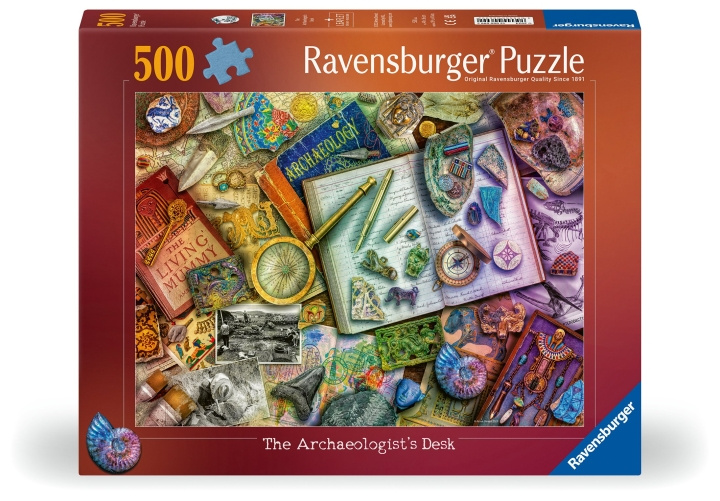 Ravensburger Puzzel Archeologie 500p (12000699) in de groep SPEELGOED, KINDER- & BABYPRODUCTEN / Speelgoed / Puzzels bij TP E-commerce Nordic AB (C86603)