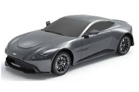 TEC-TOY Aston Martin Vantage R/C 1:24 2,4GHz - donkergrijs (471328) in de groep SPEELGOED, KINDER- & BABYPRODUCTEN / Op afstand bestuurbaar / Afstand bestuurbare auto\'s bij TP E-commerce Nordic AB (C86631)