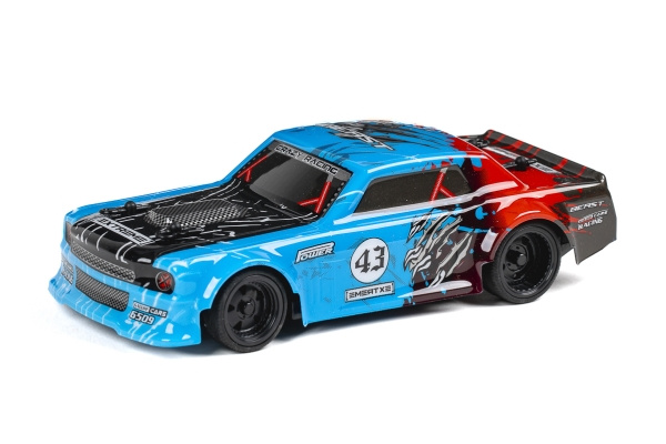 TEC-TOY Beast Racing R/C 1:24 2,4GHz - blauw (471422) in de groep SPEELGOED, KINDER- & BABYPRODUCTEN / Op afstand bestuurbaar / Afstand bestuurbare auto\'s bij TP E-commerce Nordic AB (C86635)