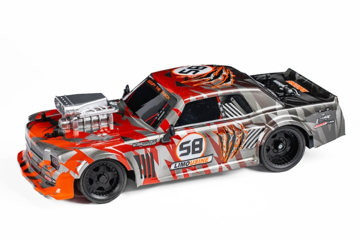 TEC-TOY Extreme Racing R/C 1:16 2,4G 3,7V Li-ion, oranje in de groep SPEELGOED, KINDER- & BABYPRODUCTEN / Op afstand bestuurbaar / Afstand bestuurbare auto\'s bij TP E-commerce Nordic AB (C86648)