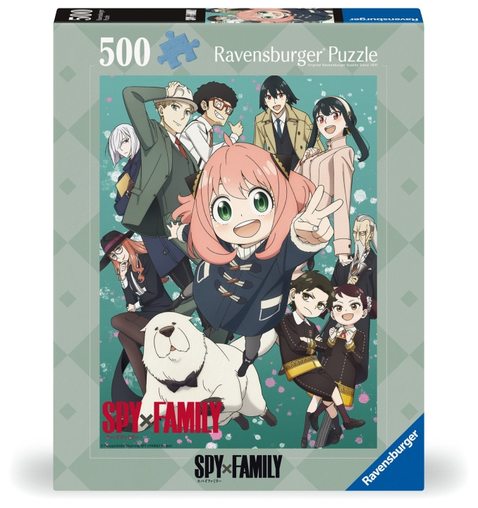 Ravensburger Puzzel Spy X Family 500p (12001198) in de groep SPEELGOED, KINDER- & BABYPRODUCTEN / Speelgoed / Puzzels bij TP E-commerce Nordic AB (C86652)