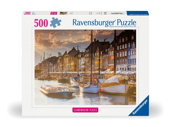 Ravensburger Puzzel Zonsondergang In Kopenhagen 500p (12000846) in de groep SPEELGOED, KINDER- & BABYPRODUCTEN / Speelgoed / Puzzels bij TP E-commerce Nordic AB (C86657)