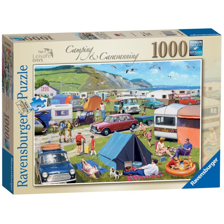 Ravensburger Puzzel 1000 - Camping & Caravanning (10216763) in de groep SPEELGOED, KINDER- & BABYPRODUCTEN / Speelgoed / Puzzels bij TP E-commerce Nordic AB (C86658)