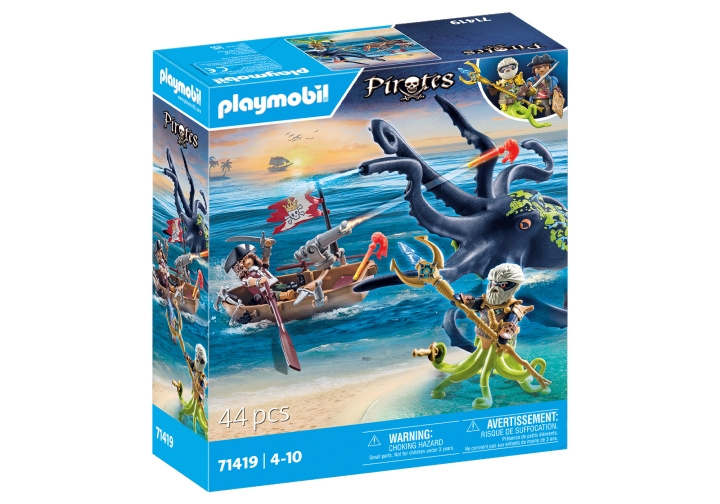 Playmobil Strijd met de reuzenoctopus (71419) in de groep SPEELGOED, KINDER- & BABYPRODUCTEN / Speelgoed / Speelgoed bij TP E-commerce Nordic AB (C86689)