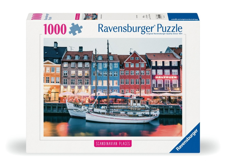 Ravensburger Puzzel Scandinavisch Kopenhagen Denemarken 1000p (12000111) in de groep SPEELGOED, KINDER- & BABYPRODUCTEN / Speelgoed / Puzzels bij TP E-commerce Nordic AB (C86694)