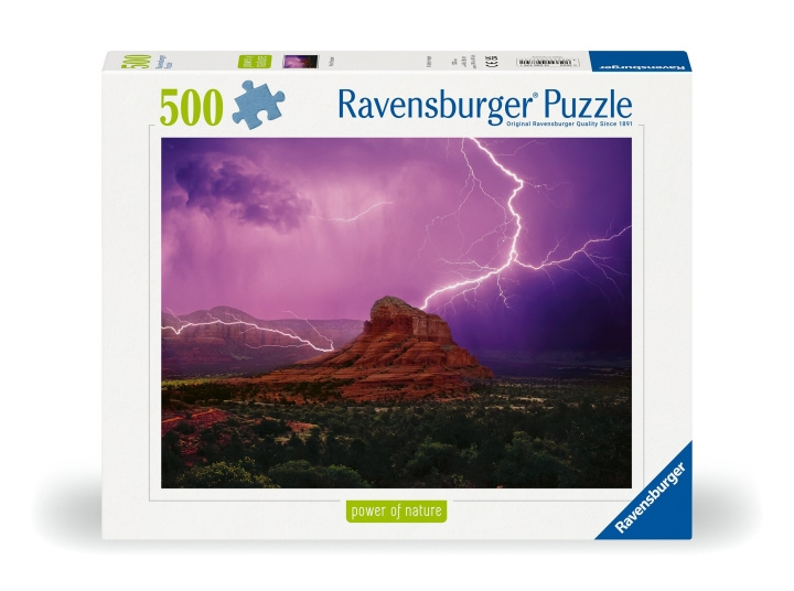 Ravensburger Puzzel Roze Donder 500p (12000779) in de groep SPEELGOED, KINDER- & BABYPRODUCTEN / Speelgoed / Puzzels bij TP E-commerce Nordic AB (C86696)