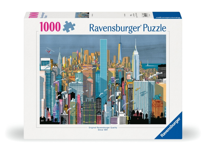 Ravensburger Puzzel I Am New York 1000p (12000784) in de groep SPEELGOED, KINDER- & BABYPRODUCTEN / Speelgoed / Puzzels bij TP E-commerce Nordic AB (C86697)