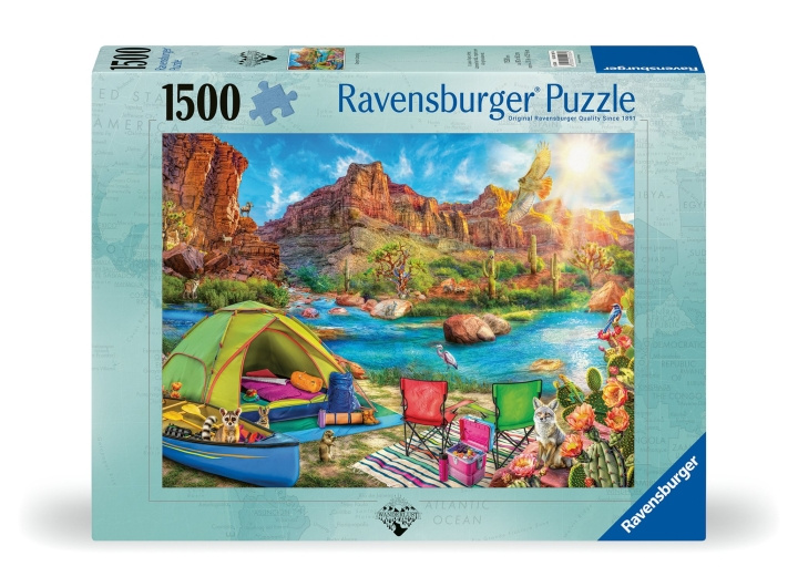 Ravensburger Puzzel Canyon Camping 1500p (12001007) in de groep SPEELGOED, KINDER- & BABYPRODUCTEN / Speelgoed / Puzzels bij TP E-commerce Nordic AB (C86699)