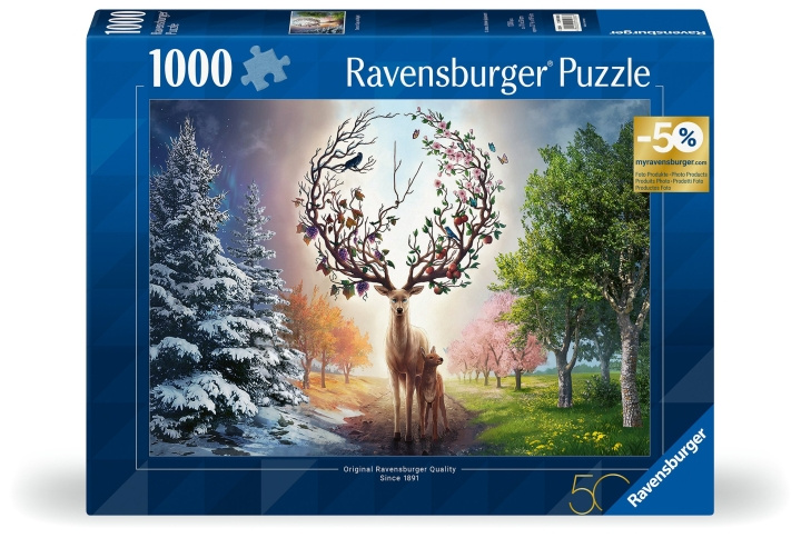 Ravensburger Puzzel Magisch Hert 1000p (12001088) in de groep SPEELGOED, KINDER- & BABYPRODUCTEN / Speelgoed / Puzzels bij TP E-commerce Nordic AB (C86700)