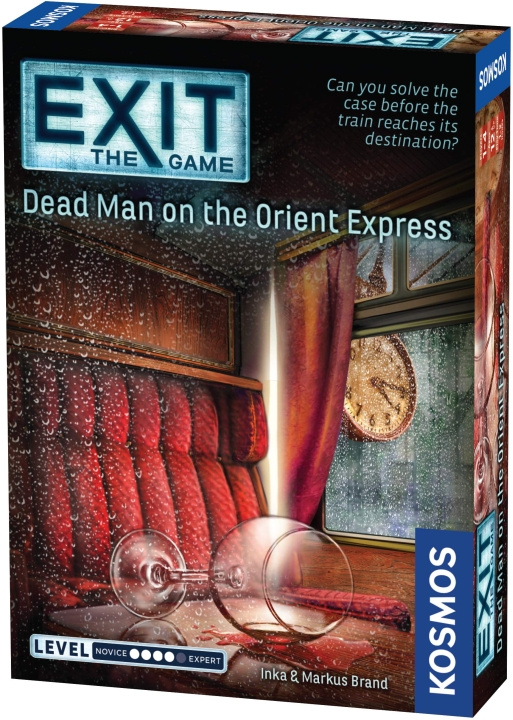 Exit: Escape Room : Dead Man on the Orient Express (EN) (KOS1358) in de groep SPEELGOED, KINDER- & BABYPRODUCTEN / Speelgoed / Bordspellen / Familiespellen bij TP E-commerce Nordic AB (C86711)