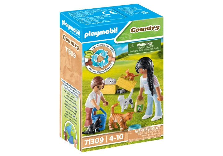 Playmobil Kattenfamilie (71309) in de groep SPEELGOED, KINDER- & BABYPRODUCTEN / Speelgoed / Speelgoed bij TP E-commerce Nordic AB (C86714)