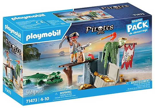 Playmobil Piraat met alligator (71473) in de groep SPEELGOED, KINDER- & BABYPRODUCTEN / Speelgoed / Speelgoed bij TP E-commerce Nordic AB (C86719)