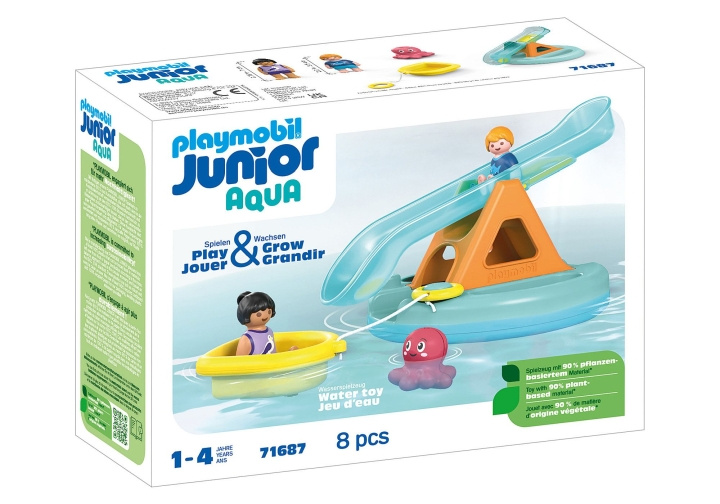 Playmobil JUNIOR AQUA: Waterzaag met boot (71687) in de groep SPEELGOED, KINDER- & BABYPRODUCTEN / Buitenspeelgoed / Badspeelgoed bij TP E-commerce Nordic AB (C86722)