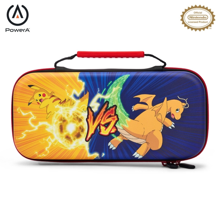 PowerA Beschermhoes - Pikachu Vs. Dragonit /Nintendo Switch in de groep HOME ELECTRONICS / Spelconsoles en accessoires / Nintendo Switch bij TP E-commerce Nordic AB (C86727)