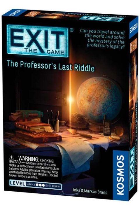 Exit: Escape Room 19: The Professor\'s Last Riddle (EN) (KOS1808) in de groep SPEELGOED, KINDER- & BABYPRODUCTEN / Speelgoed / Bordspellen bij TP E-commerce Nordic AB (C86734)