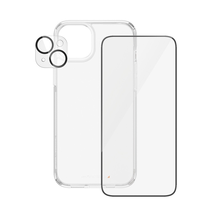 PanzerGlass Apple iPhone 15 Plus 6,7 Ultra Wide Fit Bundel + Picture Perfect + Hardcase met D30 in de groep SMARTPHONE & TABLETS / Mobielbescherming / Apple / iPhone 15 bij TP E-commerce Nordic AB (C86755)