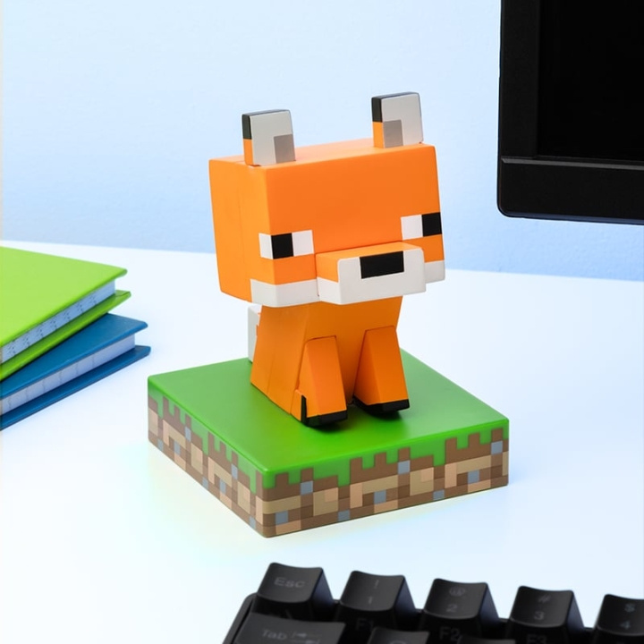 Paladone Minecraft - Fox Icoon Licht in de groep HOME ELECTRONICS / Verlichting / Tafellampen bij TP E-commerce Nordic AB (C86773)