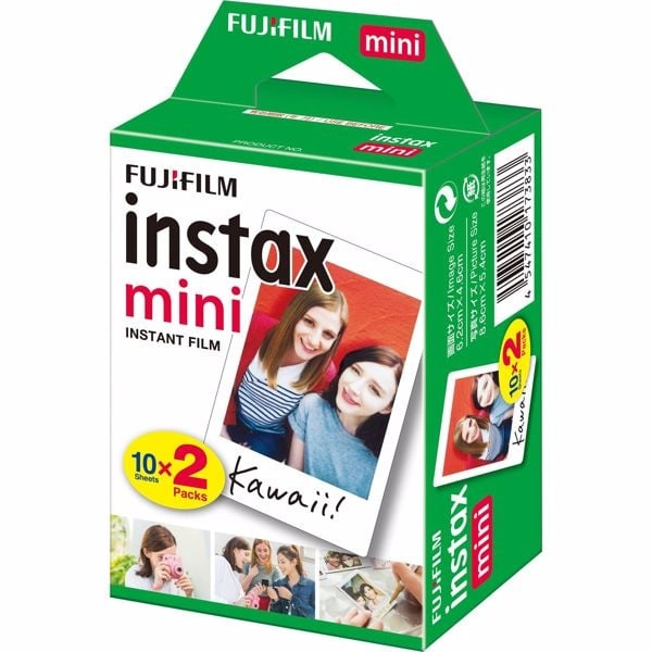 Fuji Instax Minifilm 20 Opnamen - 10x2 in de groep HOME ELECTRONICS / Foto & Video / Fotoapparatuur / Overige bij TP E-commerce Nordic AB (C86786)