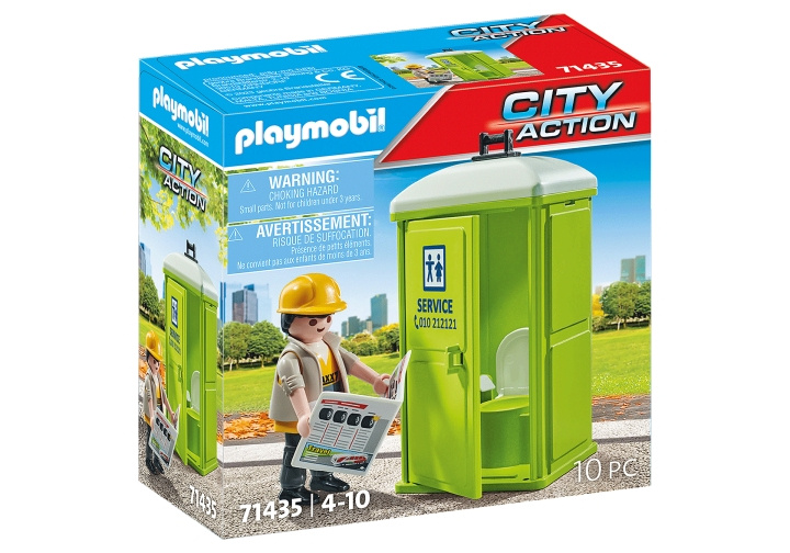 Playmobil Verrijdbaar toilet (71435) in de groep SPEELGOED, KINDER- & BABYPRODUCTEN / Speelgoed / Speelgoed bij TP E-commerce Nordic AB (C86787)