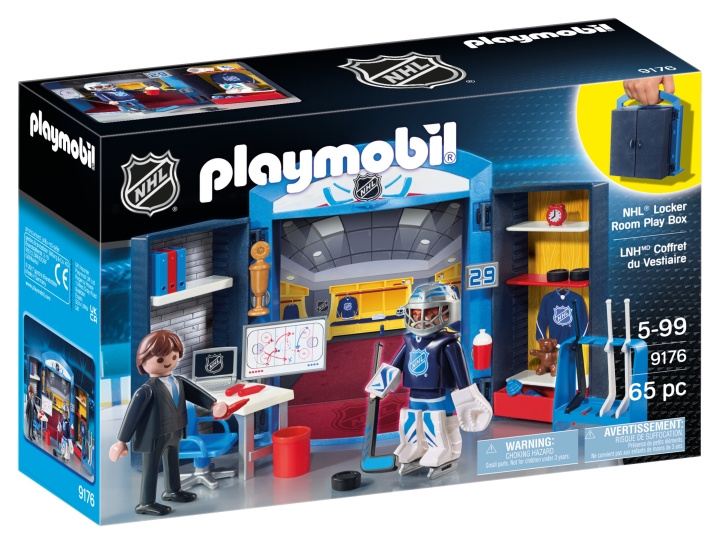 Playmobil NHL kleedkamer speeldoos (9176) in de groep SPEELGOED, KINDER- & BABYPRODUCTEN / Speelgoed / Speelgoed bij TP E-commerce Nordic AB (C86798)