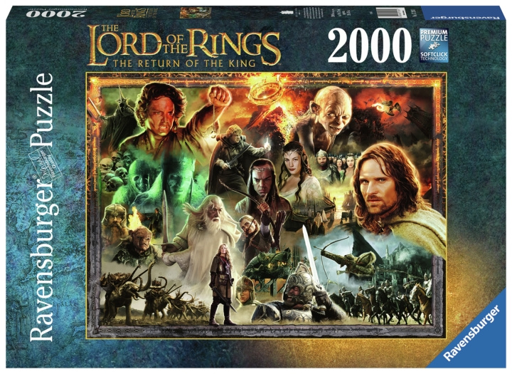 Ravensburger Lord Of The Rings Return of the King 2000p - (10217293) in de groep SPEELGOED, KINDER- & BABYPRODUCTEN / Speelgoed / Puzzels bij TP E-commerce Nordic AB (C86803)