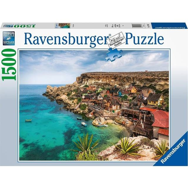 Ravensburger Popey Village, Malta 1500p - (10217436) in de groep SPEELGOED, KINDER- & BABYPRODUCTEN / Speelgoed / Puzzels bij TP E-commerce Nordic AB (C86805)