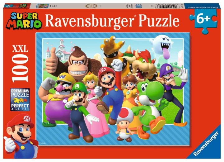 Ravensburger Super Mario 100p Puzzels in de groep SPEELGOED, KINDER- & BABYPRODUCTEN / Speelgoed / Puzzels bij TP E-commerce Nordic AB (C86808)