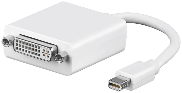 Goobay Mini DisplayPort™/DVI-D-adapterkabel 1.1 Mini DisplayPort plugg > DVI-I-uttaget Dual Link (24 + 5 stift) in de groep COMPUTERS & RANDAPPARATUUR / Computerkabels / DVI / Adapters bij TP E-commerce Nordic AB (C86852)