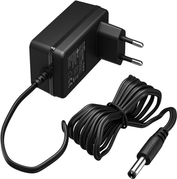 Goobay 12 V nätdel (18 W / 1,5 A) med centrumstift (han) 5,5 mm x 2,1 mm in de groep HUISHOUDEN & TUIN / Elektriciteit & Verlichting / Stroomadapters bij TP E-commerce Nordic AB (C86883)