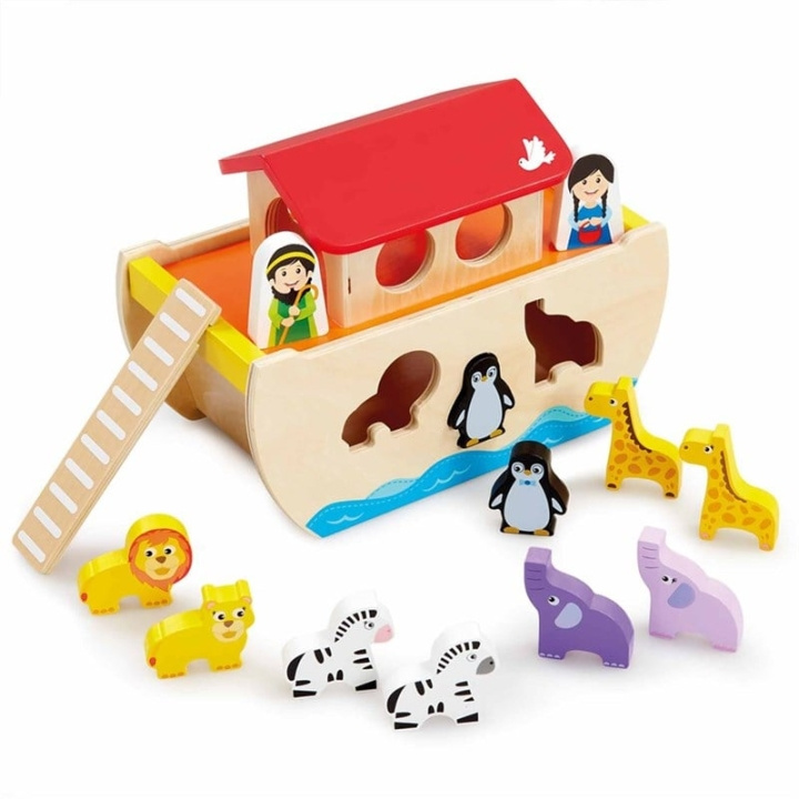 Woodlets Ark van Noach vormensorteerder (31216137) in de groep SPEELGOED, KINDER- & BABYPRODUCTEN / Babyspeelgoed / Activiteitenspeelgoed bij TP E-commerce Nordic AB (C87093)