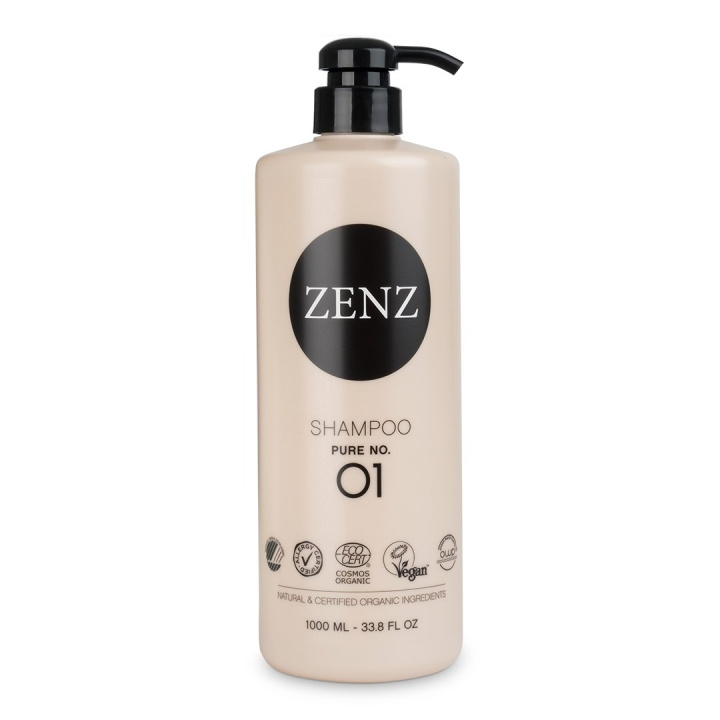 ZENZ Organic Pure No. 01 Shampoo - 1000 ml in de groep BEAUTY & HEALTH / Haar & Styling / Haarverzorging / Shampoo bij TP E-commerce Nordic AB (C87096)