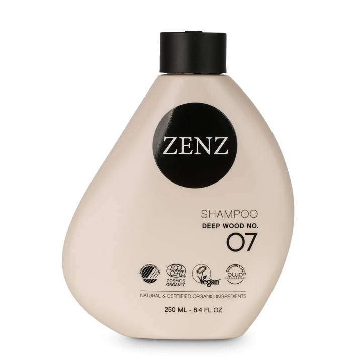 ZENZ Organic Deep Wood No. 7 Shampoo - 250 ml in de groep BEAUTY & HEALTH / Haar & Styling / Haarverzorging / Shampoo bij TP E-commerce Nordic AB (C87099)