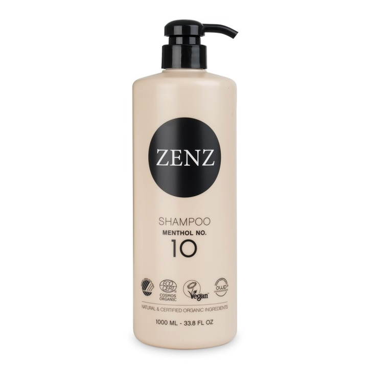 ZENZ Organic Menthol No. 10 Shampoo - 1000 ml in de groep BEAUTY & HEALTH / Haar & Styling / Haarverzorging / Shampoo bij TP E-commerce Nordic AB (C87101)