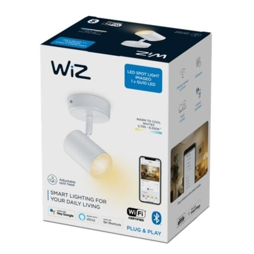 WiZ IMAGEO WiZ Spots 1x5W W 27-65K TW in de groep HUISHOUDEN & TUIN / Smart home / Slimme verlichting bij TP E-commerce Nordic AB (C87126)