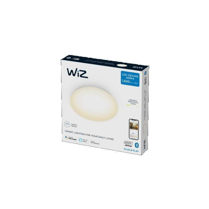 WiZ Adria WiZ Plafond 17W RD 2700K Dim in de groep HOME ELECTRONICS / Verlichting / Plafondverlichting bij TP E-commerce Nordic AB (C87127)